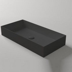 Раковина SIMAS AGILE AG80 Nero Matt черная 80 см