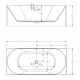 Акриловая ванна ABBER AB9281 170х75х60