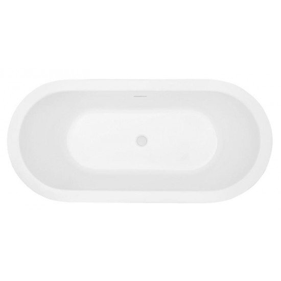 Акриловая ванна ABBER 170x80см AB9345-1.7