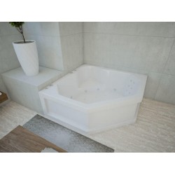 Акриловая ванна АКВАТЕК Лира 150x150 см без гидромассажа