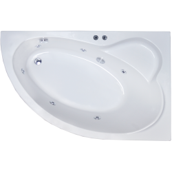 Гидромассажная ванна Royal Bath Alpine Standart 150x100см правая белый RB819100ST-R