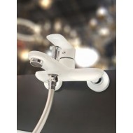 Смеситель для ванны AltroBagno Diretto 0209 Bi белый