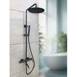 Душевая система AltroBagno Unione 030209 NeOp черный матовый