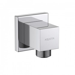 Шланговое подсоединение Aquatek AQ2458CR хром
