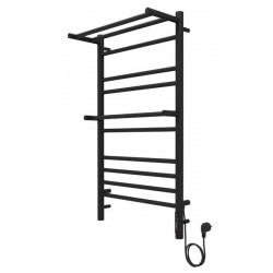 Электрический полотенцесушитель Aquatek Альфа AQ EL RRP1090BL П10 50x90см чёрный муар