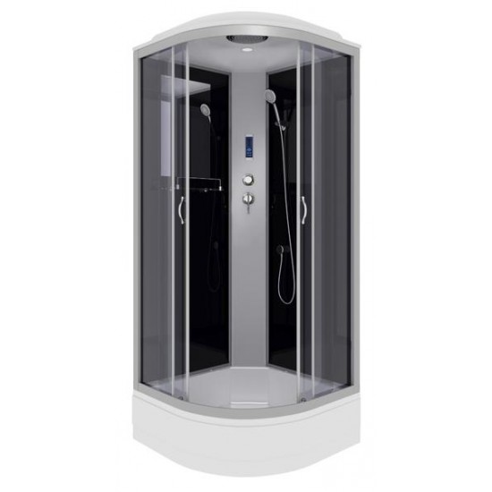 Душевая кабина Niagara NG-3503-14P 80x80см серебро/тонированное