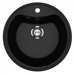 Кухонная мойка Ulgran Classic U-601-344 ультра-чёрный