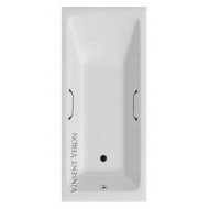 Ванна чугунная Vinsent Veron Devon VDV1807545H 180x75см с отверстиями для ручек