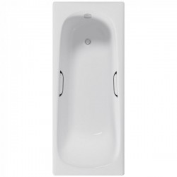 Ванна чугунная Delice Continental Limited Edition DLR230644R 165х70 с отверстиями под ручки