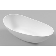 Ванна из искусственного камня Whitecross Ruby 0202.170075.200 170x75см белый матовый