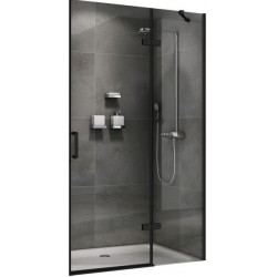 Душевая дверь ABBER Zart 90см чёрный AG08090B
