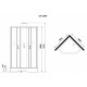 Душевая кабина Grossman Elegans GR250D 100x100см
