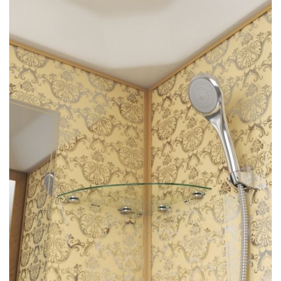 Душевая кабина Niagara Luxe NG-7701DG 90x90 см золото