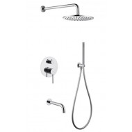 Душевая система ABBER Wasser Kreis AF8117 хром