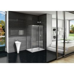 Боковая часть Good Door Galaxy SP-80 -C-CH стекло прозрачное