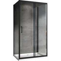 Душевой уголок ABBER Schwarzer Diamant 100x70см чёрный AG30100B-S70B-S70B