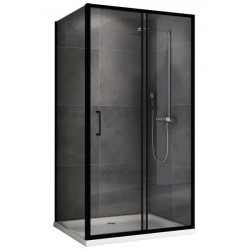 Душевой уголок ABBER Schwarzer Diamant AG30110B5-S50B5 110x60см чёрный