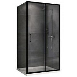 Душевой уголок ABBER Schwarzer Diamant AG30110B5-S60B5 110x60см чёрный