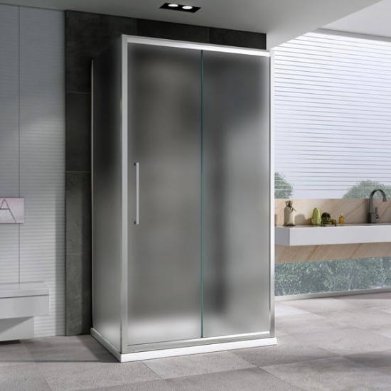Душевой уголок ABBER Schwarzer Diamant AG30120MH-S60M-S60M 120x60см хром