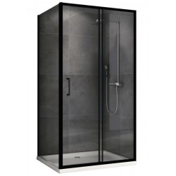 Душевой уголок ABBER Schwarzer Diamant AG30130B5-S60B5 130x60см чёрный