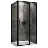 Душевой уголок ABBER Sonnenstrand 100x70см чёрный AG04100BS-S70B