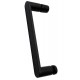 Душевой уголок ABBER Sonnenstrand 100x70см чёрный AG04100BS-S70B