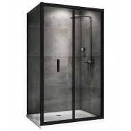Душевой уголок ABBER Sonnenstrand AG07120B-S85B 120x85см чёрный