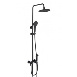 Душевая стойка Haiba HB24814-7 чёрный матовый