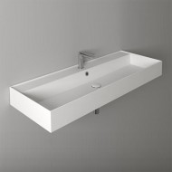 Раковина SIMAS AGILE AG121 bi*1 белая 121 см