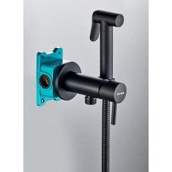 Гигиенический душ со смесителем ALMAes Benito AL-859-05 чёрный