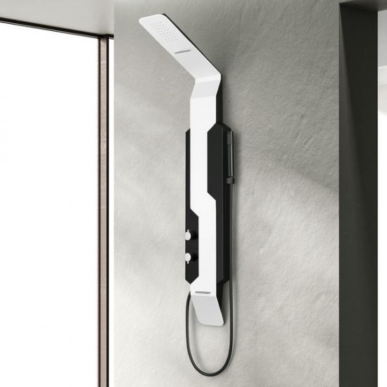 Душевая панель Black & White Gravity GR028 1400 х 200 мм