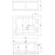 Гидромассажная ванна Royal Bath Hardon De Luxe 200x150см белый RB083100DL