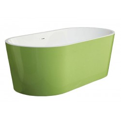 Акриловая ванна Swedbe Vita 8800G 169x80см зелёный