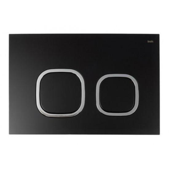 Клавиша смыва IDDIS Unifix 004 UNI04BCi77 чёрный матовый