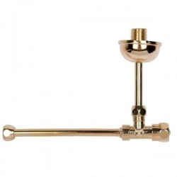 Угловой кран Simas Accessori 120006cr золото