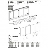 Зеркальный шкаф Keuco Royal Modular 800400170100400 170 см