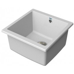 Мойка кухонная Point Бату PN3008W 45 см белый