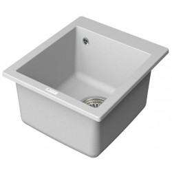 Мойка кухонная Point Динара PN3004W 42 см белый
