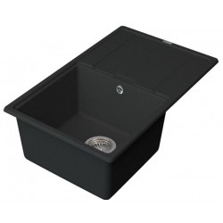 Мойка кухонная Point Лаура PN3005B 78 см черный
