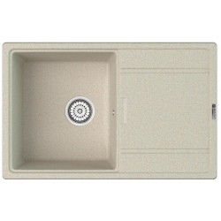Мойка кухонная Point Лаура PN3005BG 78 см светло-бежевый