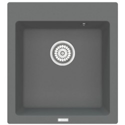 Мойка кухонная Point Моко PN3006AL 47 см серый