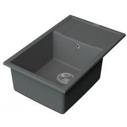 Мойка кухонная Point Велета PN3002AL 78 см серый
