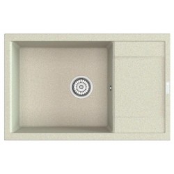 Мойка кухонная Point Велета PN3002BG 78 см светло-бежевый