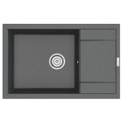 Мойка кухонная Point Велета PN3002GR 78 см графит