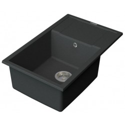 Мойка кухонная Point Велета PN3002GR 78 см графит