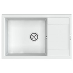 Мойка кухонная Point Велета PN3002W 78 см белый
