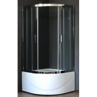 Душевой уголок Royal Bath 100x100см хром RB-L-3001-1