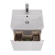 Тумба под раковину Lemark Buno mini LM05BM50T 50 см белый глянец