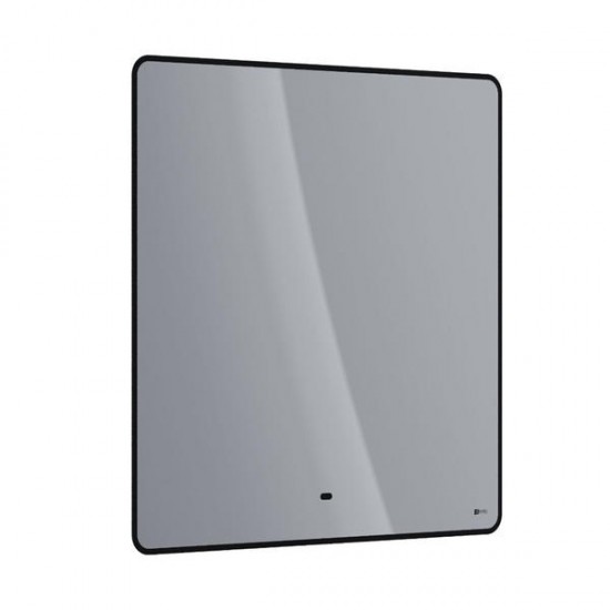 Зеркало Lemark Mioblack LM80ZM-black 80 см подвесное с подсветкой