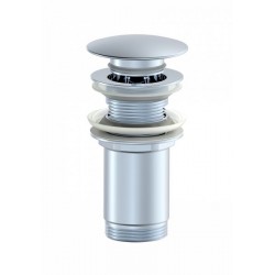 Донный клапан для раковины Wonzon & Woghand WW-88SS09-CR хром